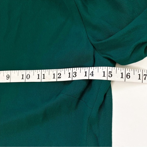 Reformation Artemis Emerald Green Backless Dress Size 2 - Picture 8 of 10